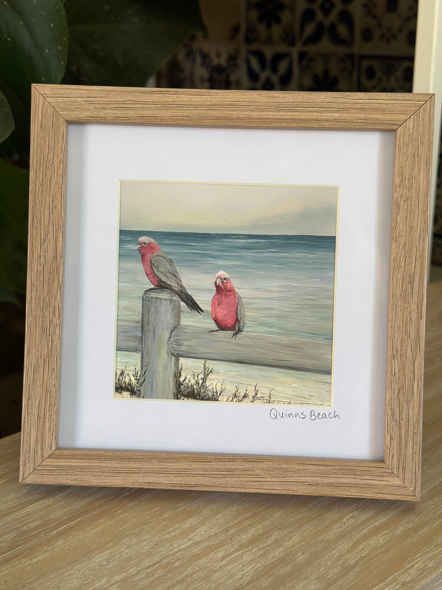 From Here to There (oak frame)