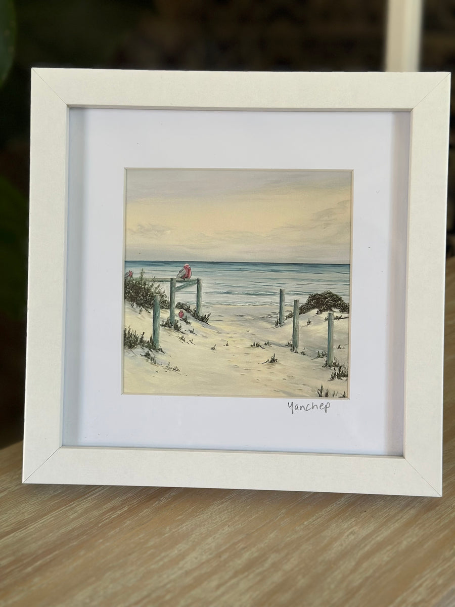 Moonlit Drift, Yanchep (white frame)