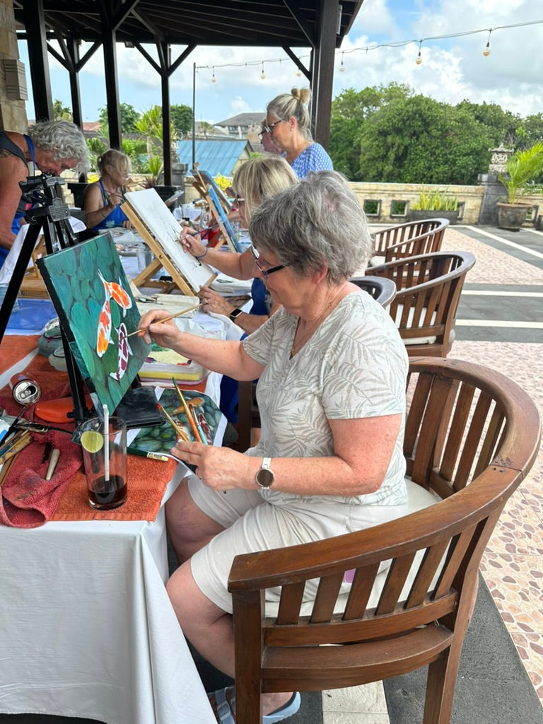 Bali Art Retreat - Acrylics - 15 to 21 May 2025 - Seminyak - $2,650