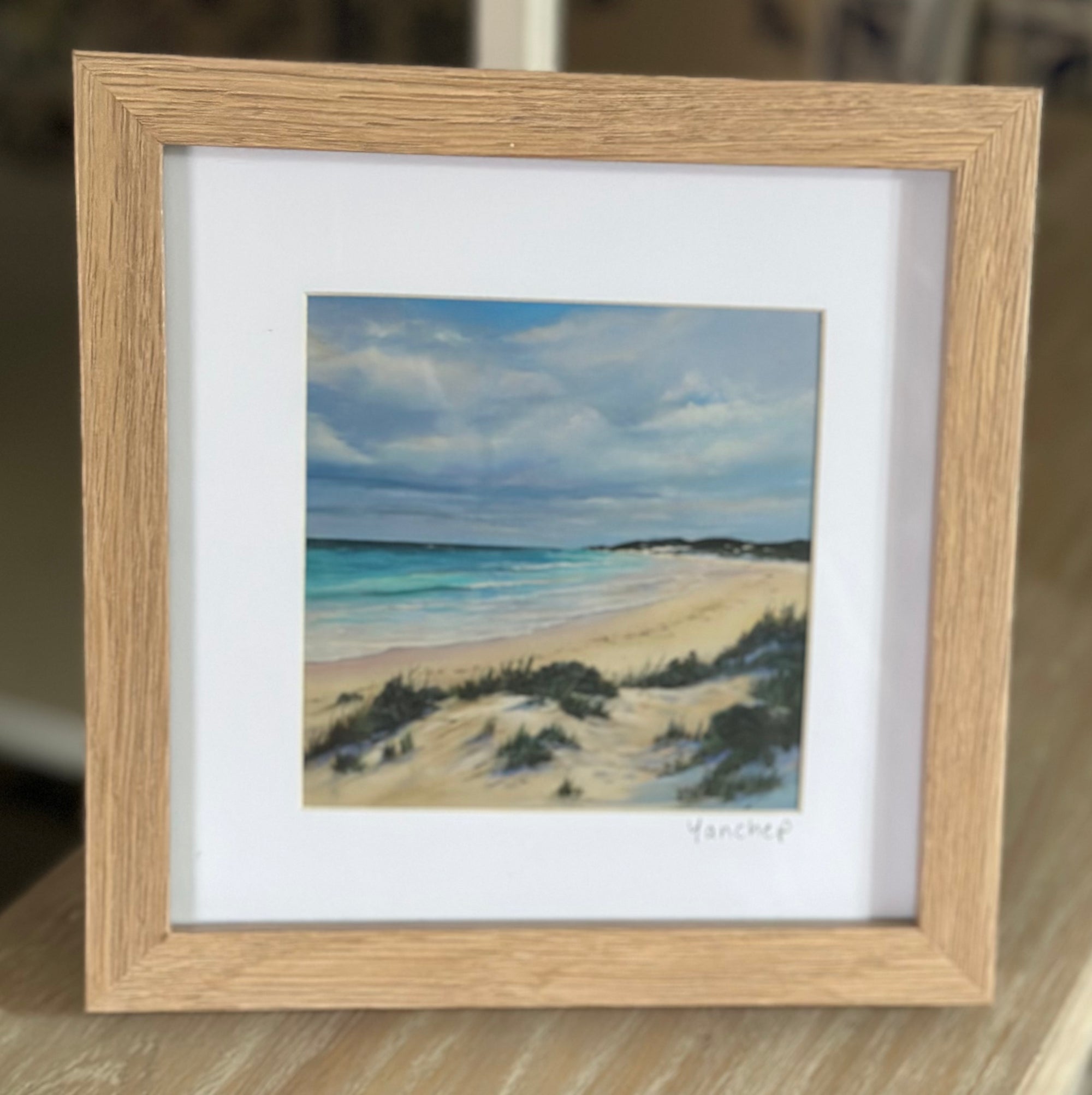 Coastal Tracks, Yanchep oak frame