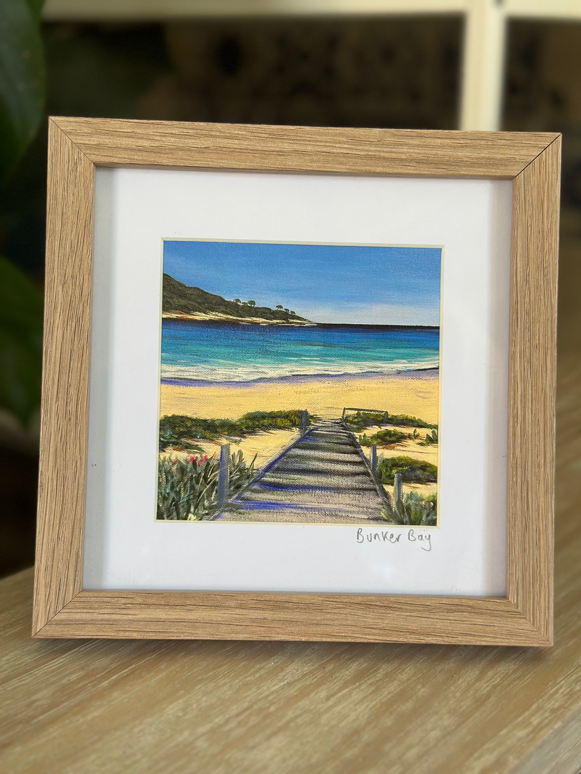 Beach walkway, Bunker Bay (oak frame)