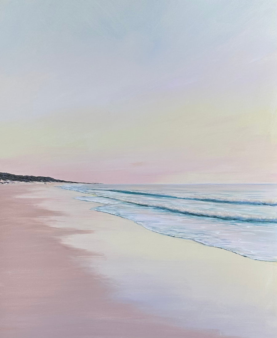 Solitary Sunset Serenade