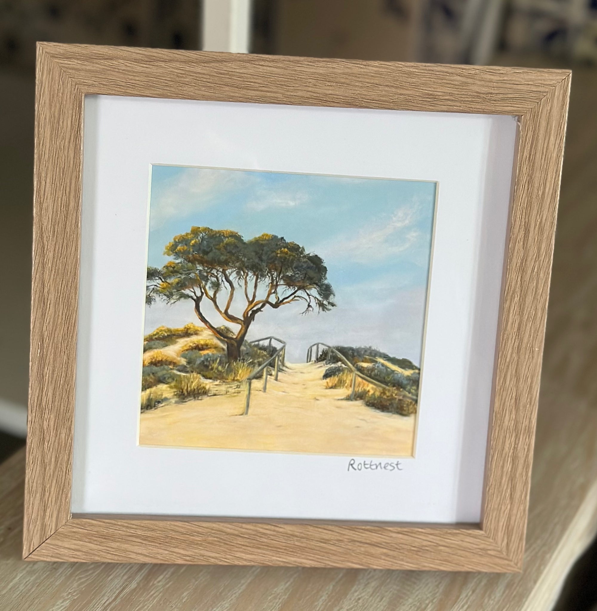 Through the Path, Rottnest oak frame