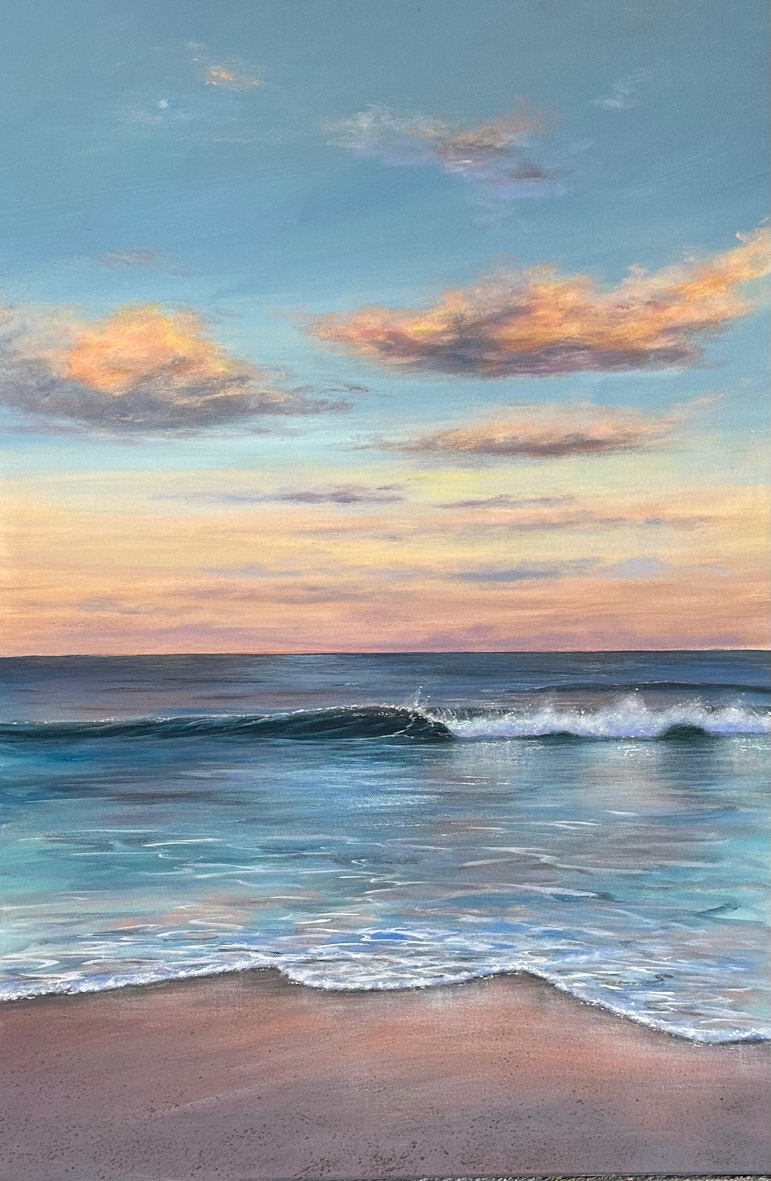 Watching the light fade