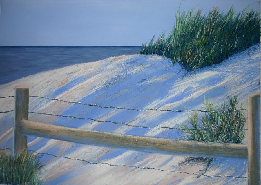 Sand Dunes at Sunset