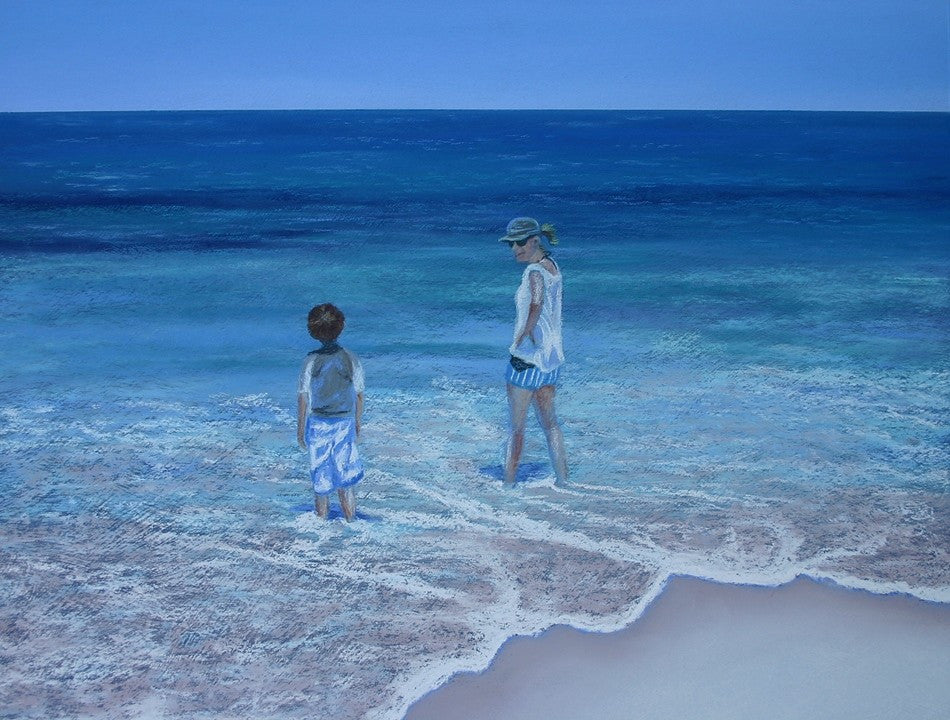 Niki and Logan take a Dip