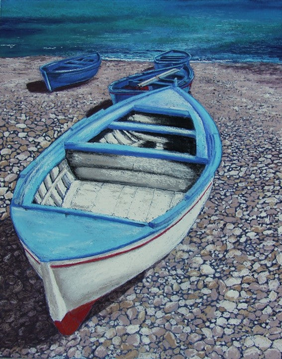 Fishing Boats I, Praino Italy