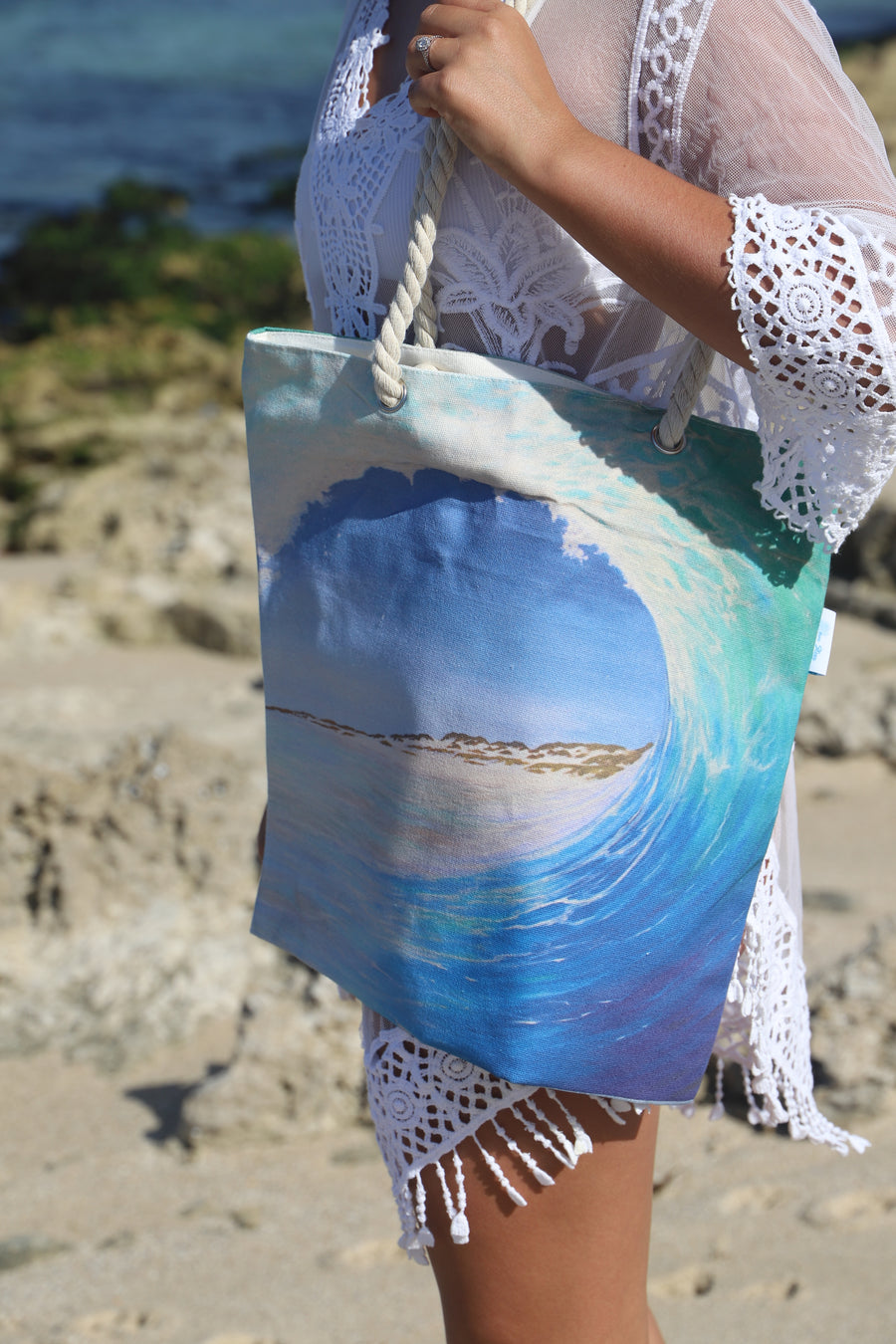 Into the Barrel Tote Bag