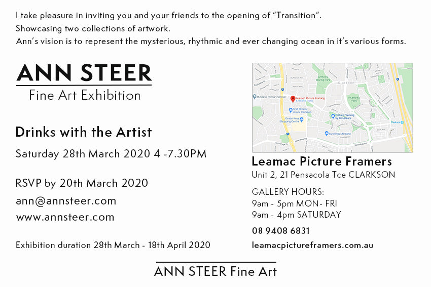 Art Exhibition - Transition 25th July 2020