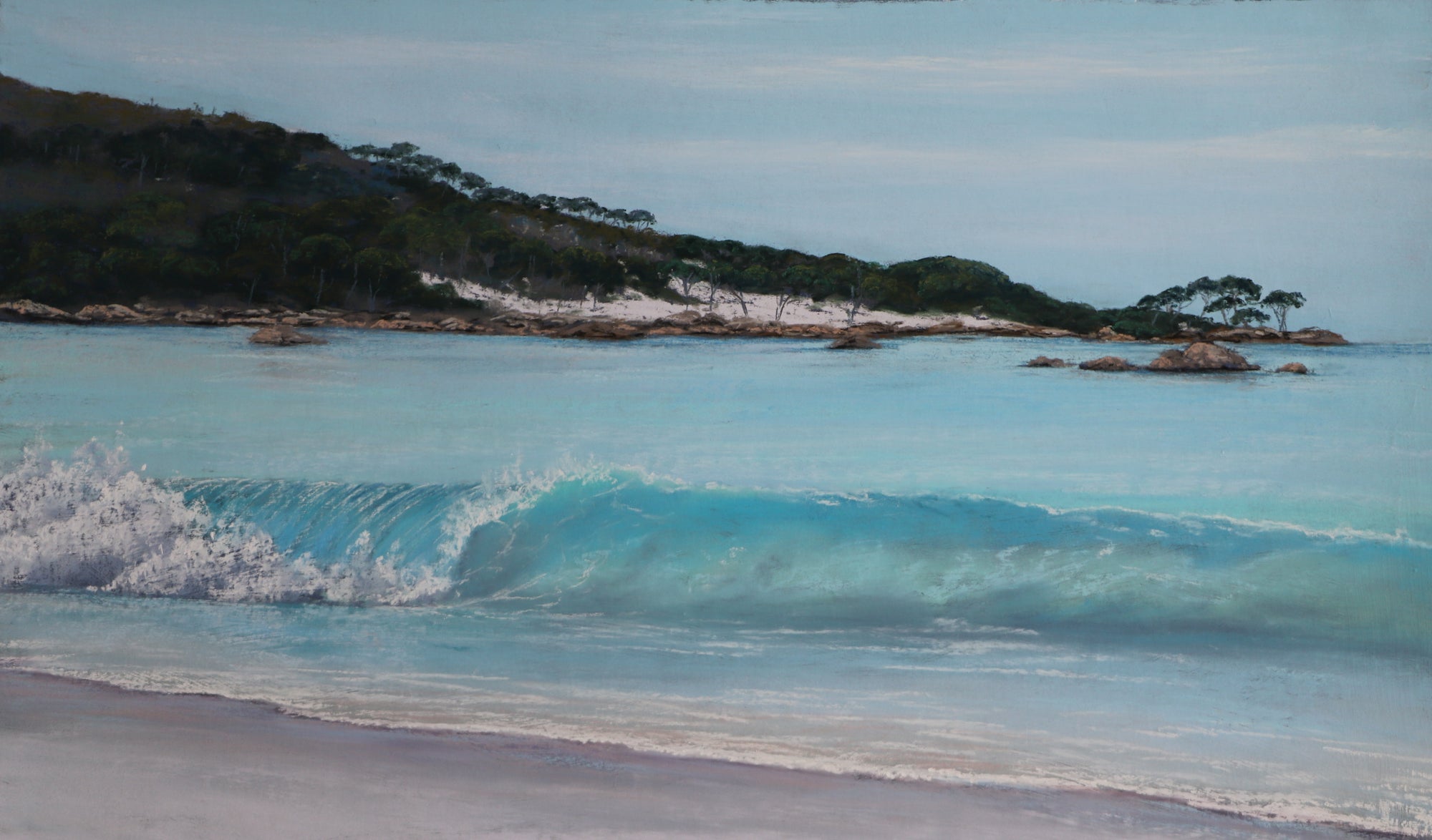 Shore break, Bunker Bay