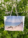 Pristine Dunes tassel tote bag