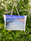 Rolling Reef, Rottnest tassel tote bag