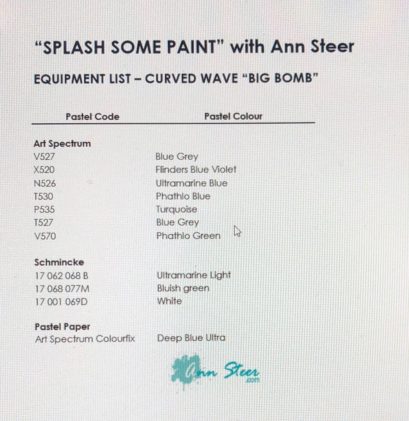 Product Bundle - Curved Waves Online Tutorial