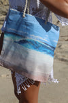 Summer Shore Break Tote Bag
