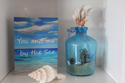 You and Me by the Sea Table Top Plaque